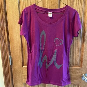Womens XL purple Hawaii Tshirt